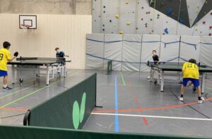 Tischtennisspieler des Gauß Hockenheim feiern Erfolge bei Jugend trainiert für Olympia