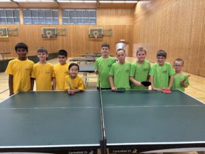Hartmann-Baumann-Schüler erfolgreich bei „Jugend trainiert für Olympia – Tischtennis“